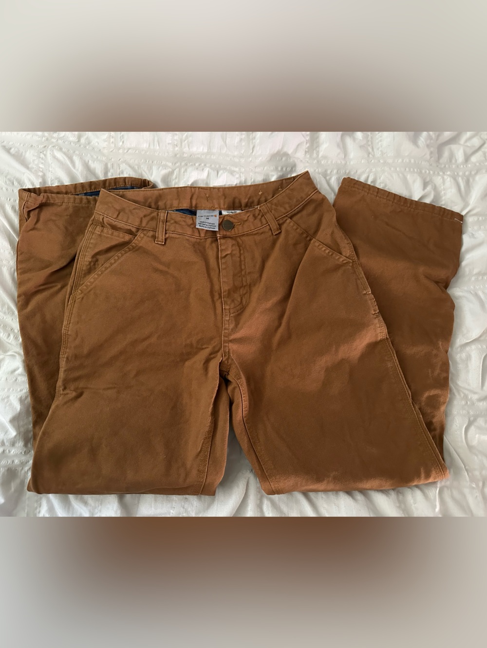 Youth Brown Chino Pants - Unbranded